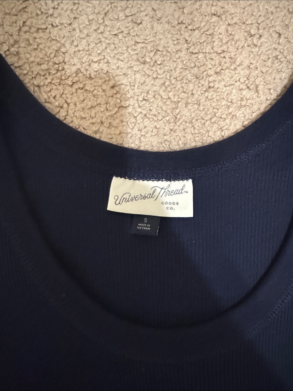 Universal Thread Navy Ribbed Tank Maxi Dress - Picture 3 of 6